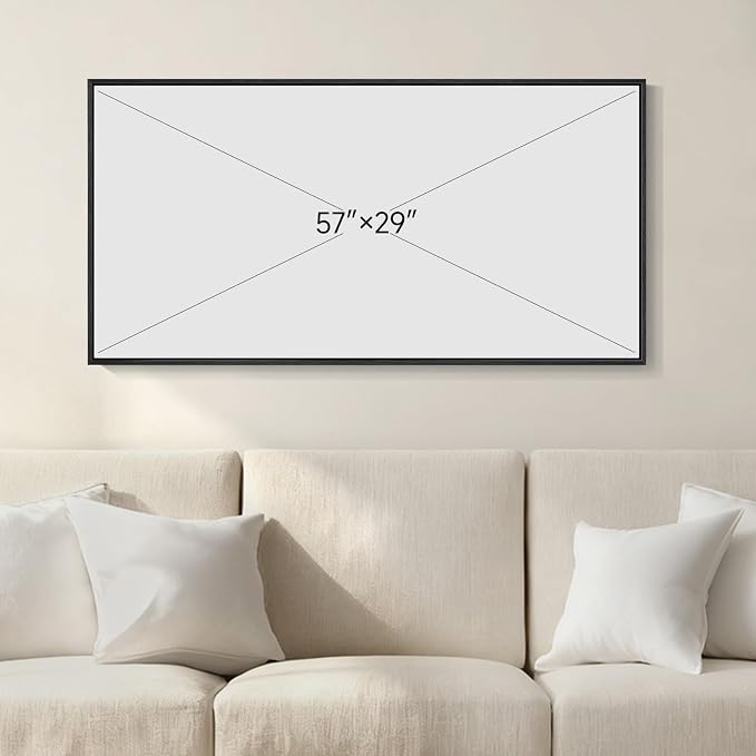 Framed Abstract Landscape Wall Art - Image 5