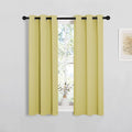 NICETOWN Window Curtain Panels, Thermal Insulated Solid Grommet Blackout by NICETOWN
