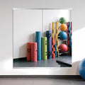 Ruomeng Home Gym Mirror, Large Frameless Body Mirror Tempered Glass by Ruomeng