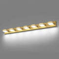 SineRise LED Modern Bathroom Vanity Light Fixtures, Brass Modern Acrylic by SINERISELIGHTING