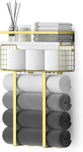 Towel Racks for Bathroom, Bathroom Shelf Over Toilet, Floating Shelves by XstydesDreamworks