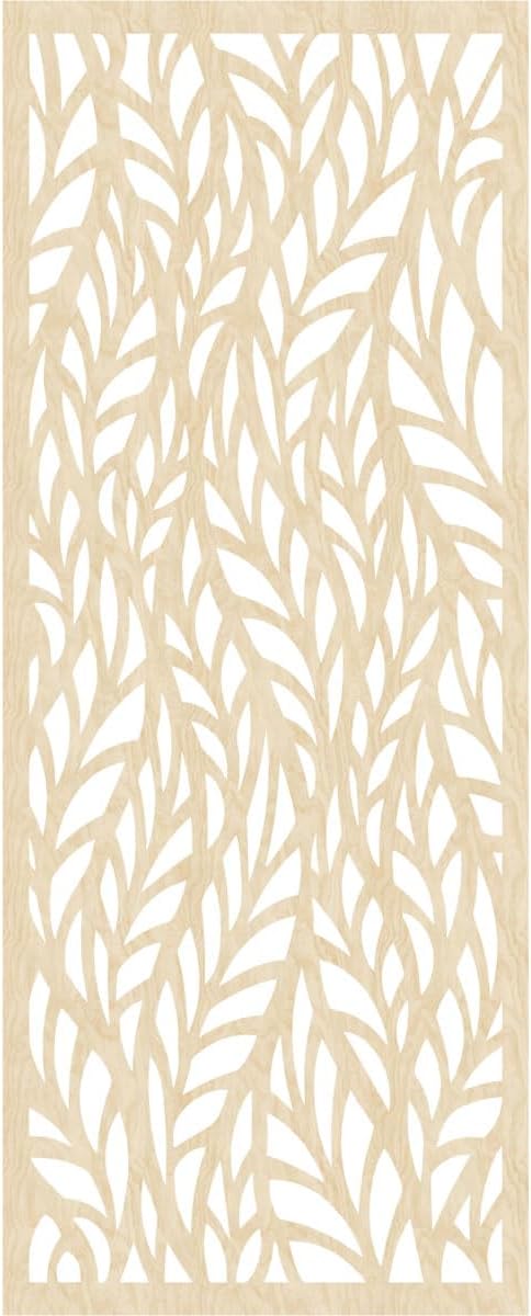 Ortonville Decorative Pierced Fretwork Wood Wall Panels, 29 3/8"W x 74 3/8"H x - Image 2