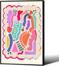 Funky Cute Kids Abstract Wall Art Trendy Bright Colorful Poster 16x24 inch by Medpol