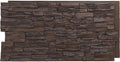 EverStone Canyon Ridge Faux Stone Panel, 45 3/4"W x 24 1/2"H x 1 1/4"D by EkenaMillwork