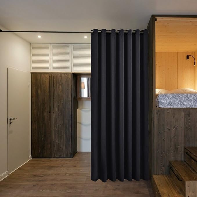 NICETOWN Lower Noise Room Divider Curtain Screen Partitions - Image 2