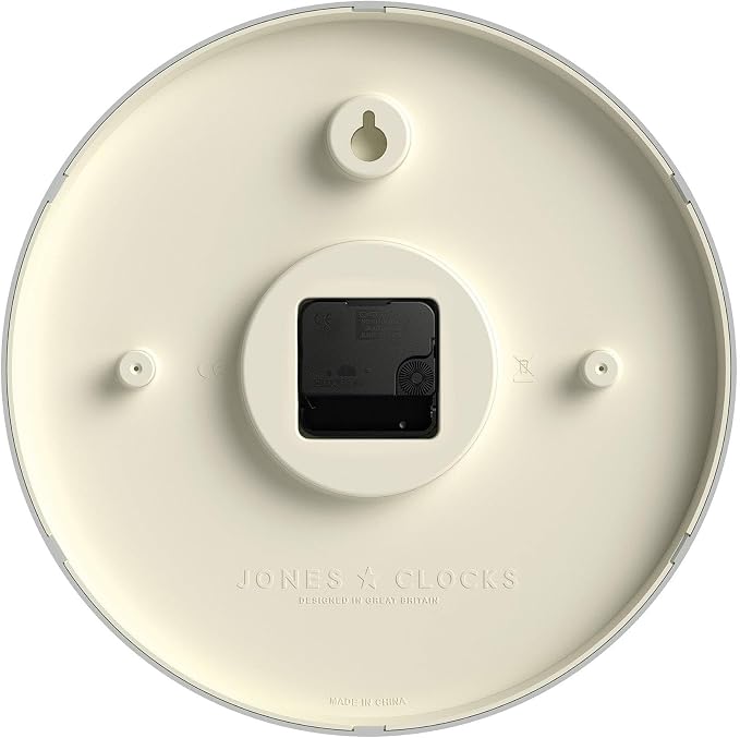 JONES CLOCKS® Studio wall Clock | Modern Round Style | 12 inch | Dark Navy Blue - Image 7