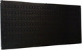 Wall Control Pegboard 16in x 32in Horizontal Black Metal Pegboard Tool Board by Wall+Control