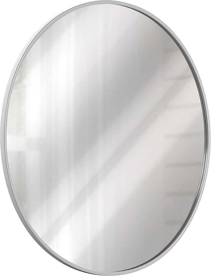 HBCY Creations Medium Round Mirror, Living Room and More, Modern Minimalist - Image 9