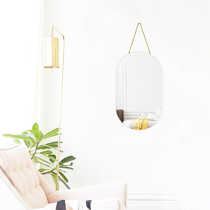 Oval Mirror, Oval Wall Mirror - Image 3