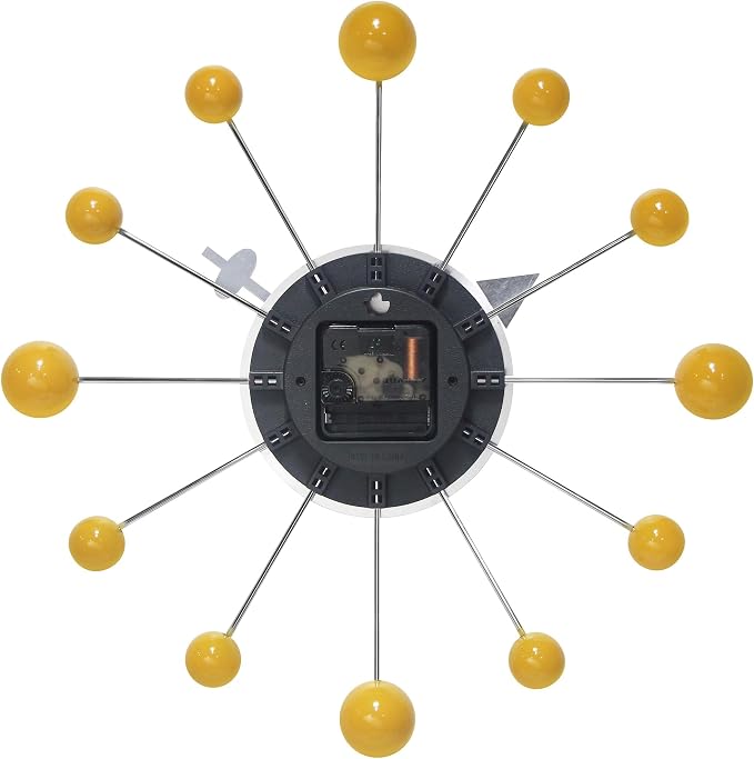 Infinity Instruments LTD. Orb Spoke Starburst Wall Clock - Image 5