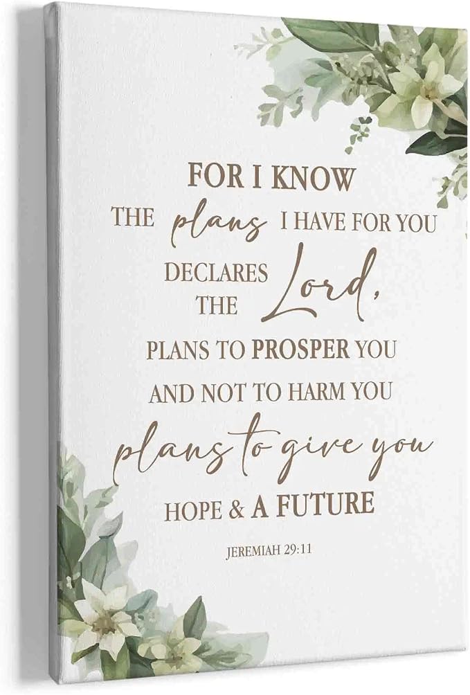 HIWX Christian Bible Verses Wall Decor, by HIWX