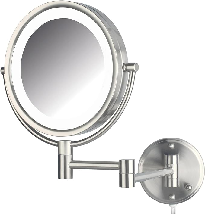 JERDON Wall-Mounted Vanity Mirror by Jerdon