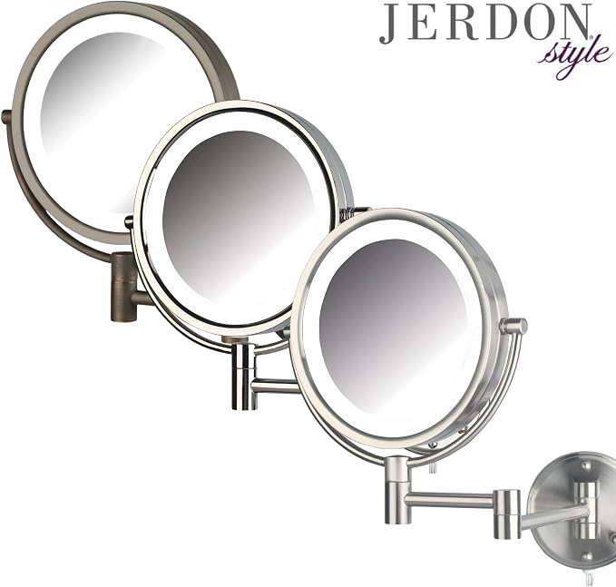 JERDON Wall-Mounted Vanity Mirror - Image 8