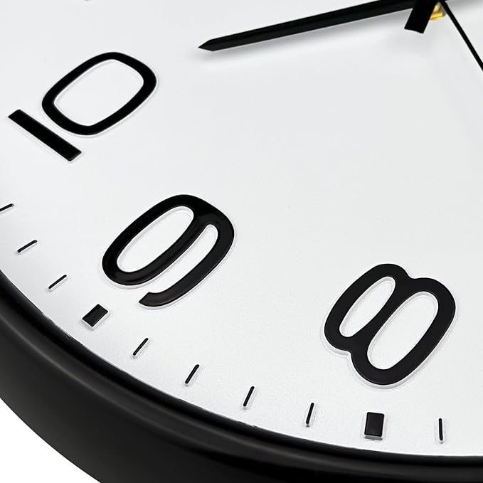 Plumeet 16'' Extra Large Wall Clock, Battery Operated Wall Clocks Silent - Image 3