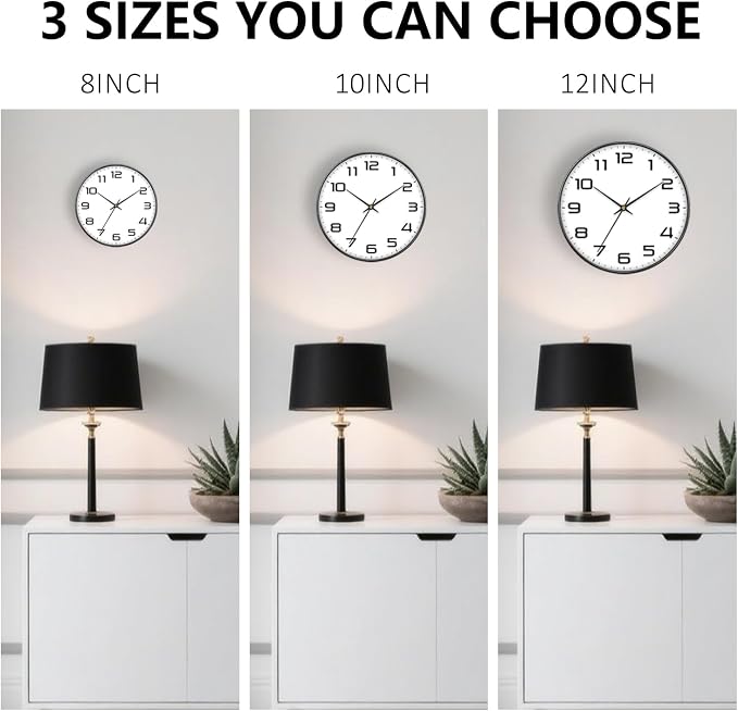 Modern Wall Clocks Battery Operated - Image 8