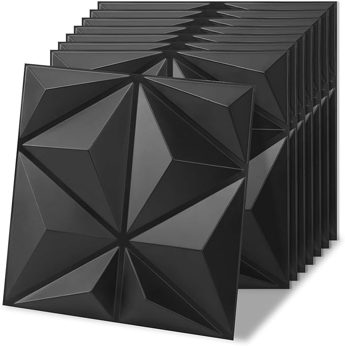 Art3d 20 Pack Decorative 3D Wall Panels, 19 Sq.Feet PVC Interior Wall Décor by Art3d