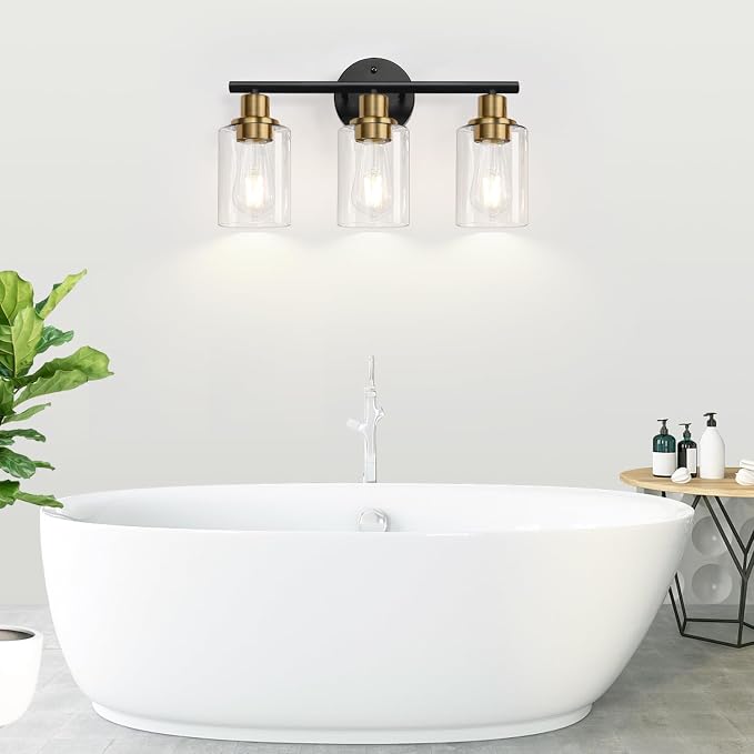 Zarbitta 3-Light Bathroom Light Fixtures, Modern Vanity Light - Image 9