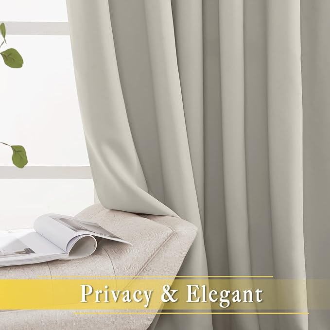 NICETOWN Blackout Room Divider Curtains - Image 4