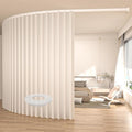 Room Divider Blackout Curtains Extra Wide Ceiling Mounted Curtains Track Sets by JVVMNJLK