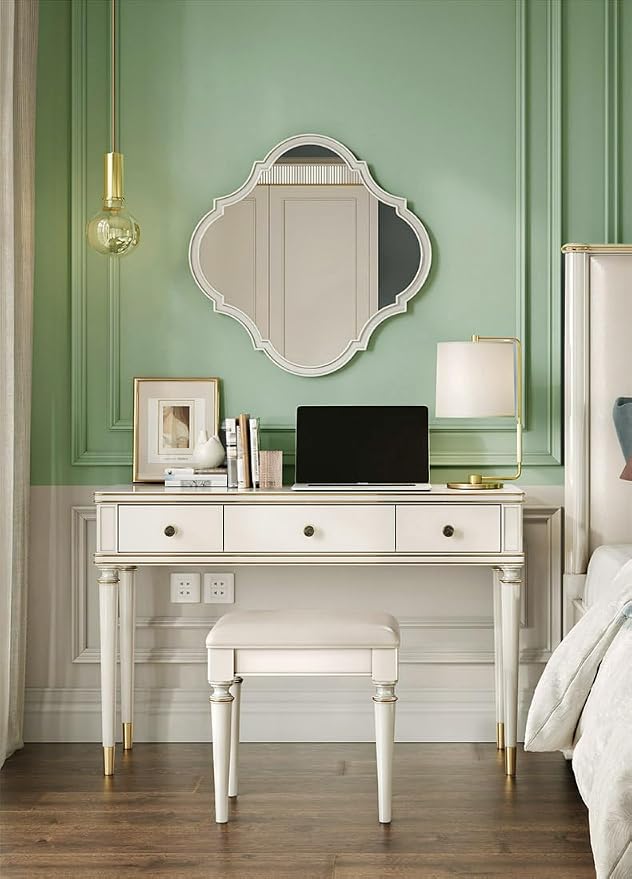 Safiyya 393"x17.7" Light Green Peel and Stick Wallpaper Green Solid Color - Image 6