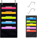 Hanging Wall File Organizer, 5 Pocket, Oxford Cloth Storage Pocket, Over The by GUMIKE