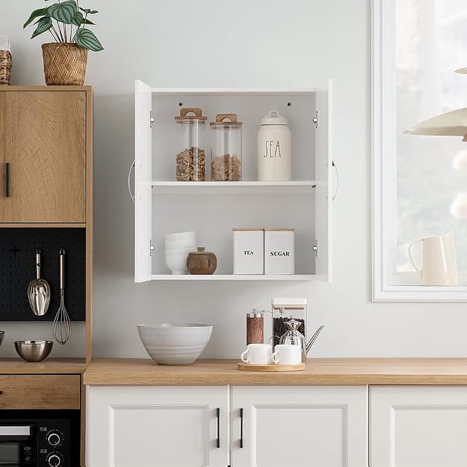 SoBuy Wall Cabinet Over the Toilet, Medicine Cabinet - Image 8