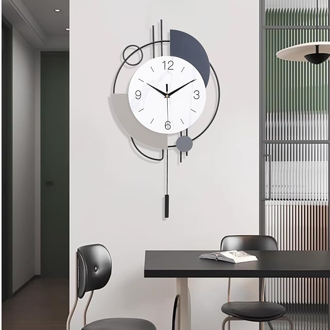 Dankeit Wall Clock, Silent Non-Ticking Quality Quartz Battery Operated - Image 6