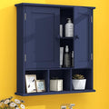 TaoHFE Blue Bathroom Over The Toilet Storage Cabinet, Wall Medicine Cabinet by TAOHFE