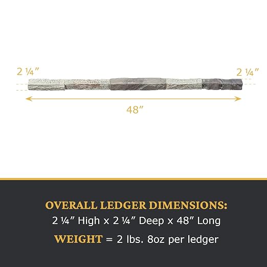 AZ Faux High-Density Polyurethane Faux Stone Ledger - Image 3
