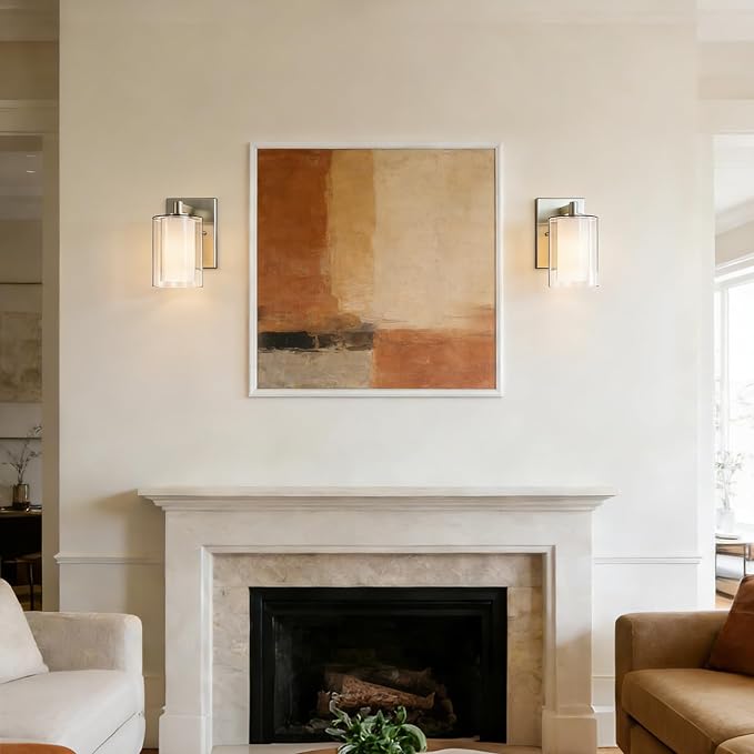 Kalium Wall Sconces Set of Two Modern Vanity Lights - Image 6