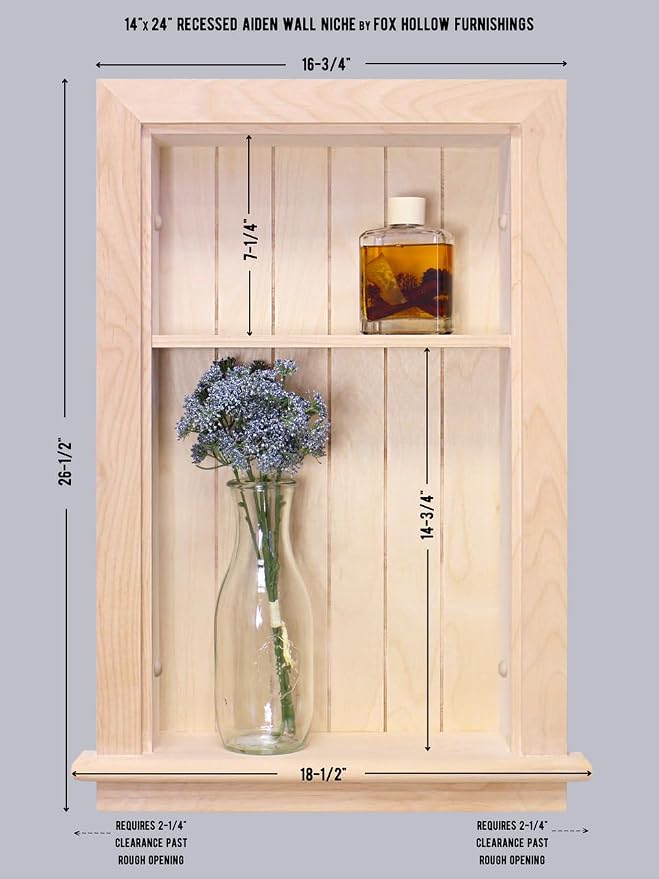 14x24 Recessed Aiden Wall Niche - Image 2