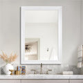 32" x 40" Rustic Wooden Framed Wall Mirror by nolsia