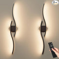 hunhun Battery Operated Wall Sconces Set of Two, Wireless Wall Sconce by hunhun