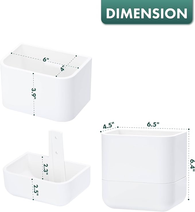 Phoenix Vine 6.5 Inch Wall Mounted Self-Watering Planter Pot - Image 5