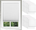 Changshade 12 Pack Temporary Shades, Pleated Paper Blinds by Changshade