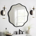 WallBeyond Round Wavy Mirror for Wall Decorative 20 inch, Modern Round Mirror by WallBeyond