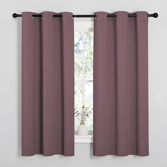 NICETOWN Dry Rose Blackout Curtains by NICETOWN