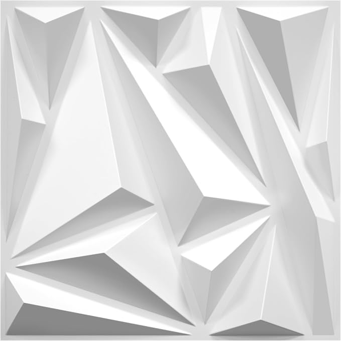 STICKGOO 50 Pack 3D Wall Panels by STICKGOO
