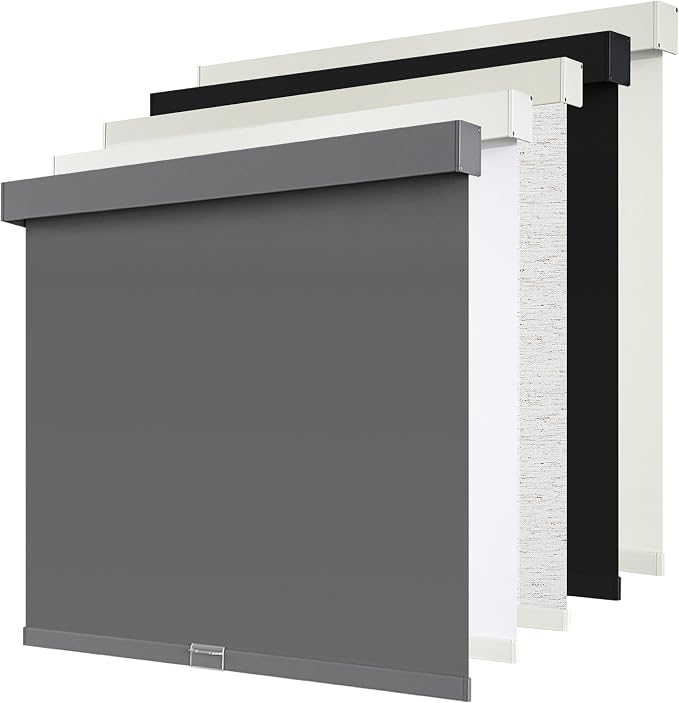 SUNOFF Cordless Blackout Roller Shades Blinds by SUNOFF