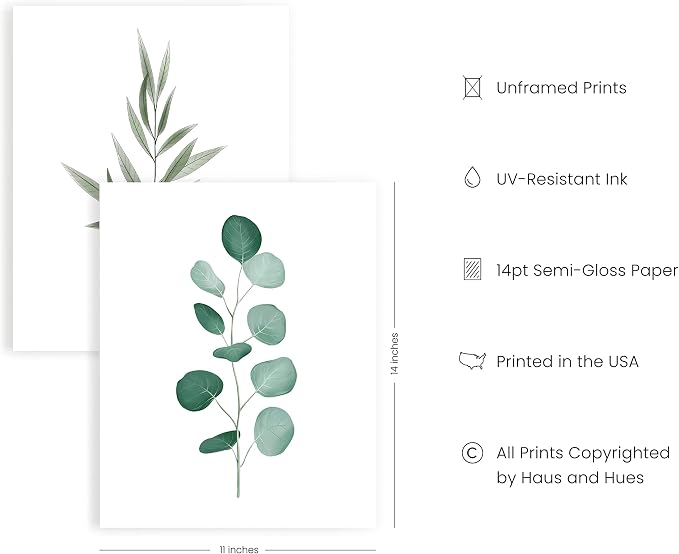HAUS AND HUES Plant Wall Art - Image 2