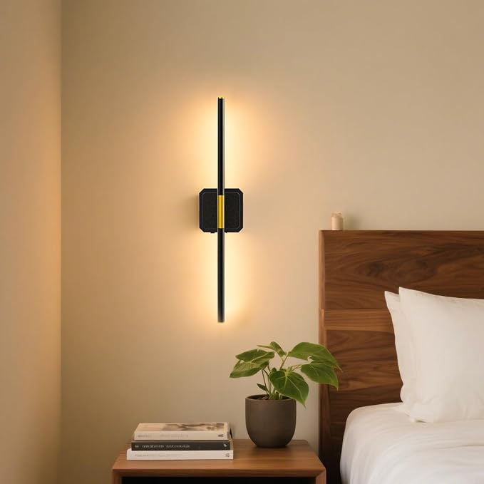 GvvooHome Battery Operated Wall Sconce Detachable 360°Rotate, Wireless Wall by GvvooHome