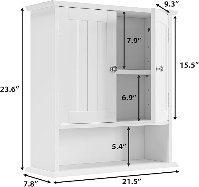 Bathroom Wall Cabinet, Bathroom Cabinet Wall Mount - Image 3