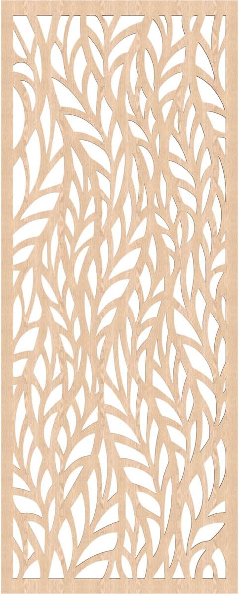 Ortonville Decorative Pierced Fretwork Wood Wall Panels, 33 3/8"W x 84 3/8"H x - Image 4