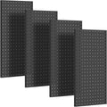 PBHEPJ 4 Pcs Metal Pegboard Panels, Heavy Duty Peg Boards by PBHEPJ