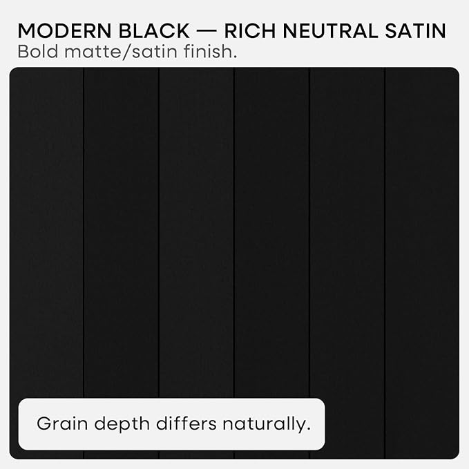 Homeforia Black Floating Shelf 20 inch, High End Solid Real Wood 20inch - Image 7
