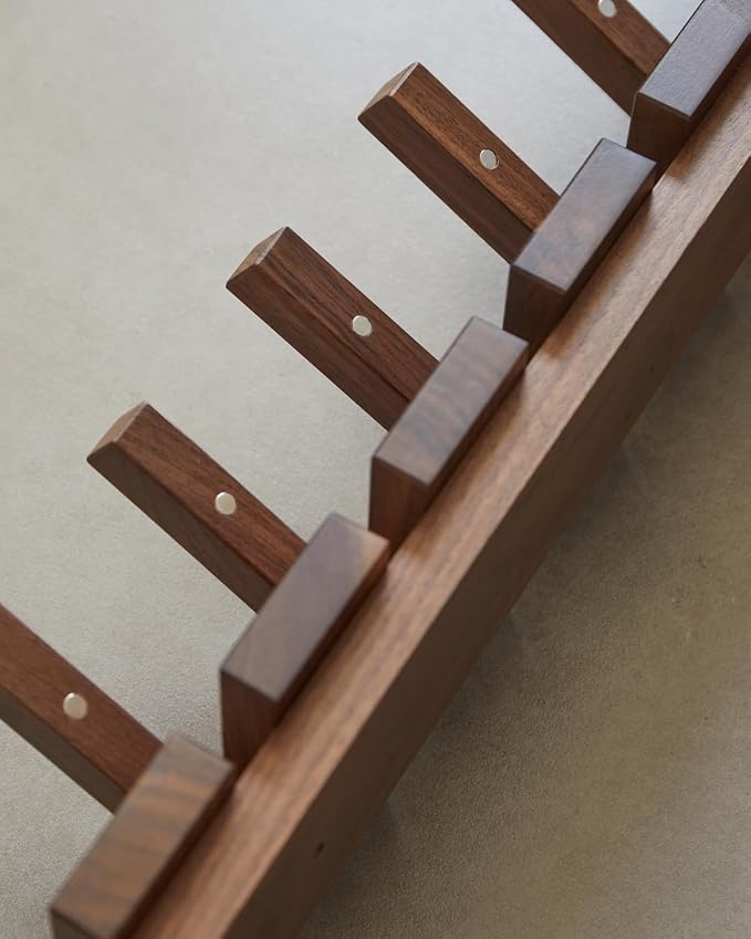 Wood Coat Rack Wall Mount - Image 3