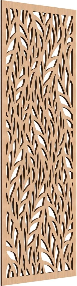 Ortonville Decorative Pierced Fretwork Wood Wall Panels, 23 3/8"W x 59 3/8"H x by EkenaMillwork