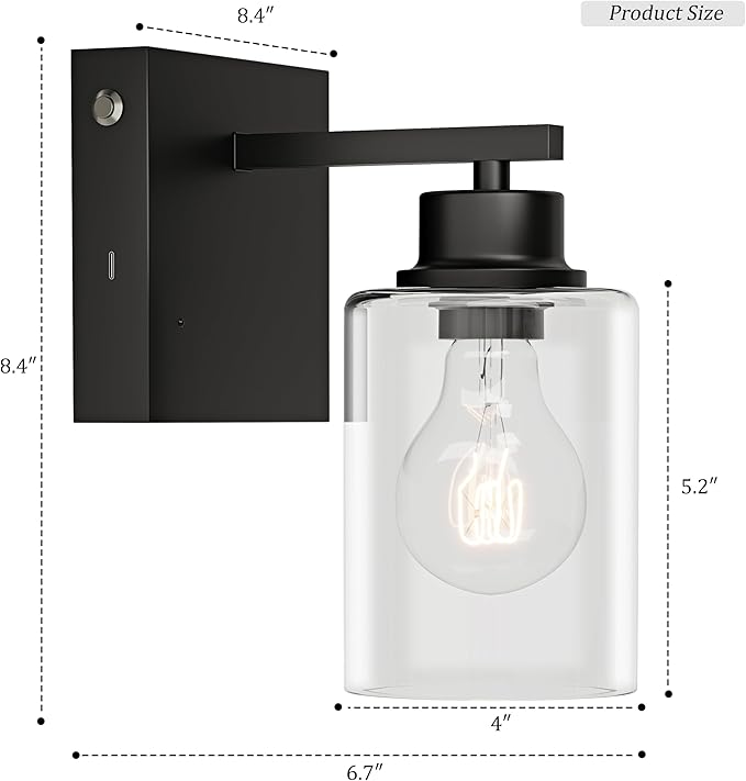 Battery Operated Wall Sconce Set of 2, Easy Install Dimmable Wireless Wall - Image 2
