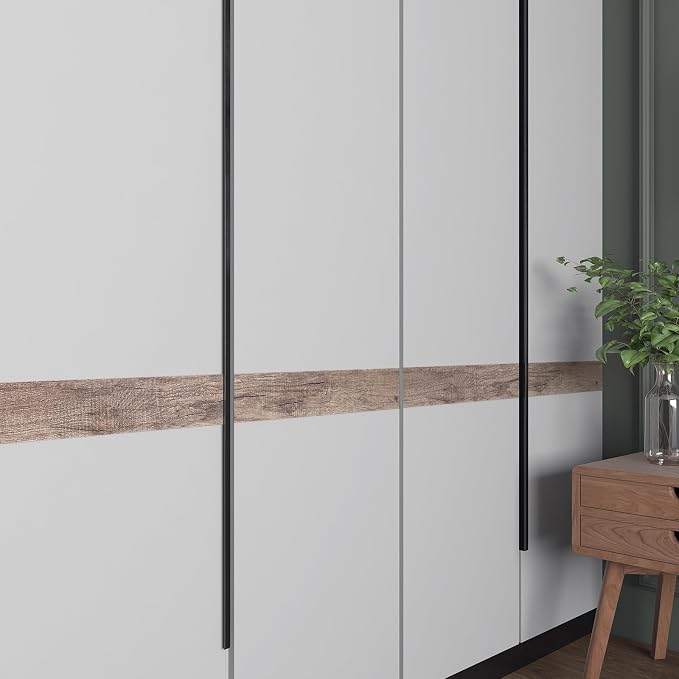 Decotalk Wood Wall Border Wallpaper Border Peel and Stick 3"X590" Wood Contact - Image 5