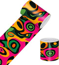 HOMETITUTE Wallpaper Border Peel and Stick Wall Border Colorful Pop Art by HOMETITUTE